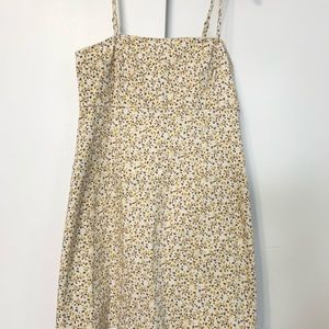 BRAND NEW Yellow floral dress